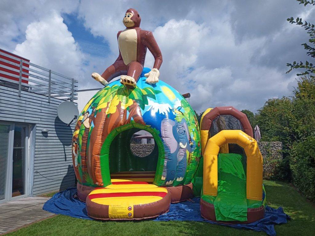 Hüpfburg Gorilla
